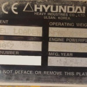 foto 11.5t nakladač (SPZ) Hyundai HL740